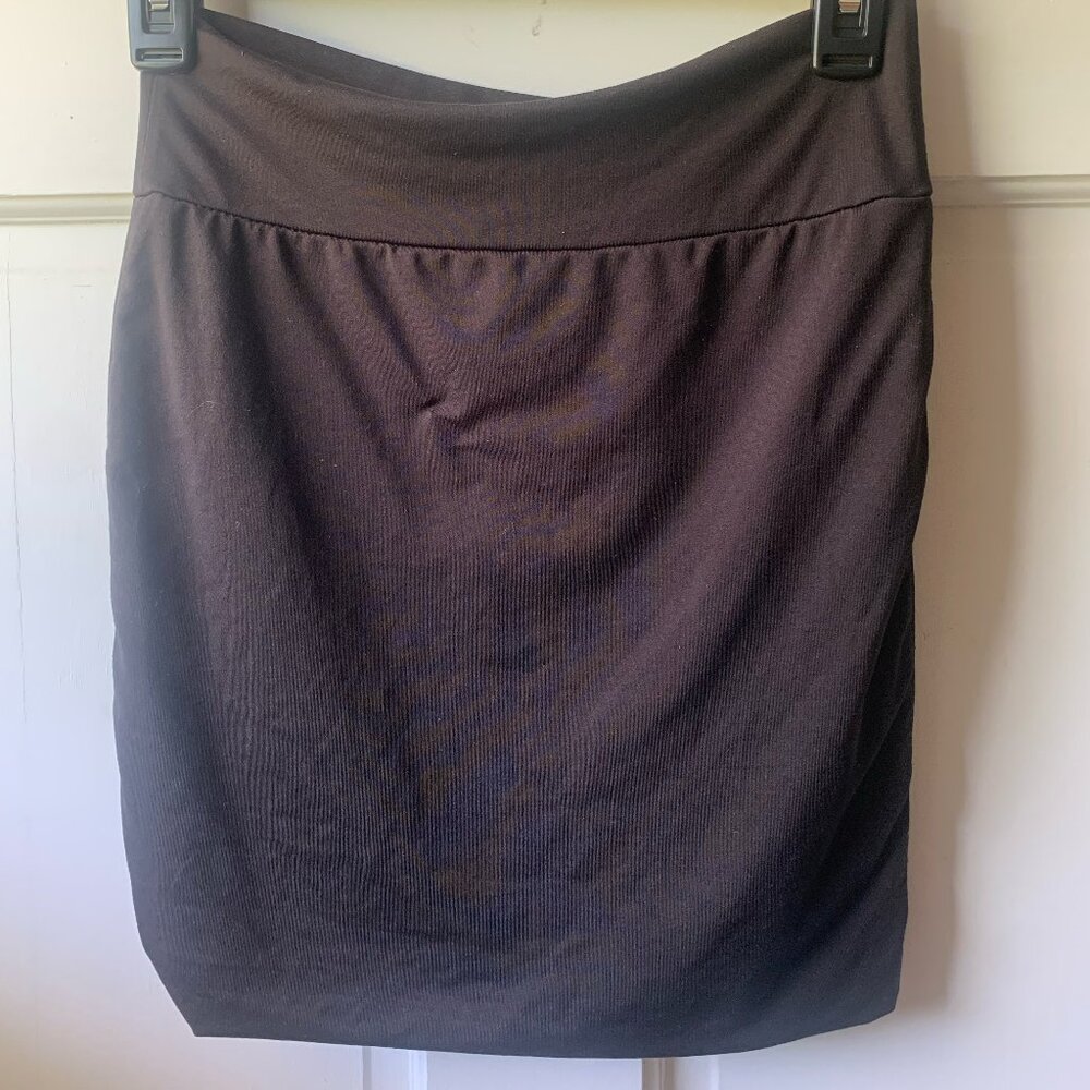 Bodycon Miniskirt in Black - Size S